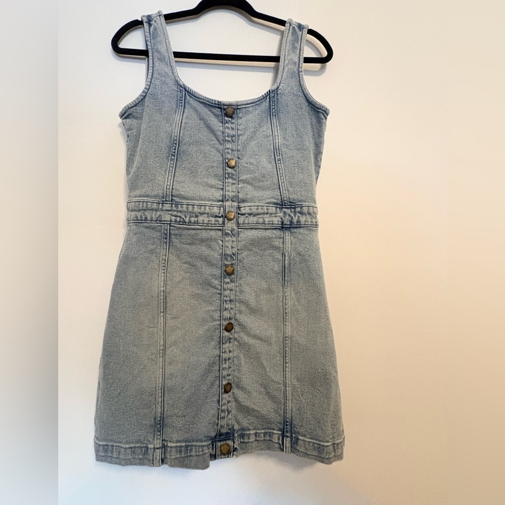 MICHAEL Michael Kors Light Blue Denim Dress
